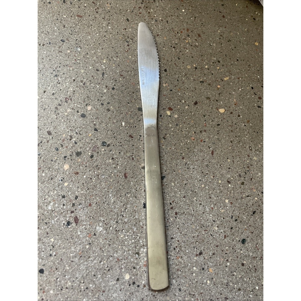 Vintage Walco 41 Stainless Steel‎ 8" Butter Knife Flatware